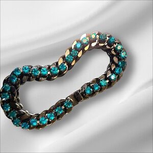 DANNIJO Blue and Black Sinuous Bracelet